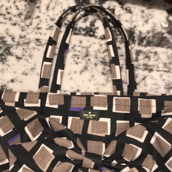 Kate spade printed canvas tote - Picture 2 of 3